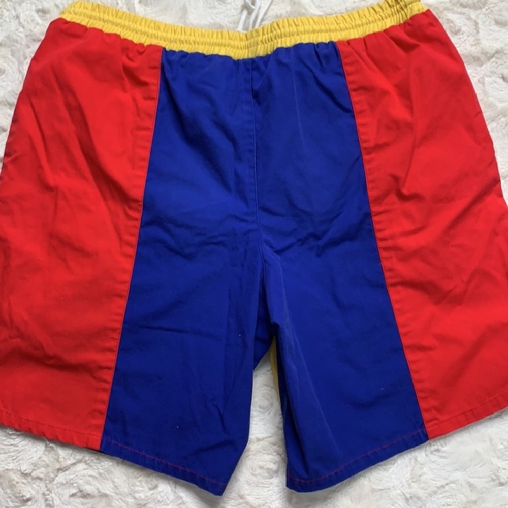 🆕🌞Color-block Swim Trunks - Picture 4 of 7